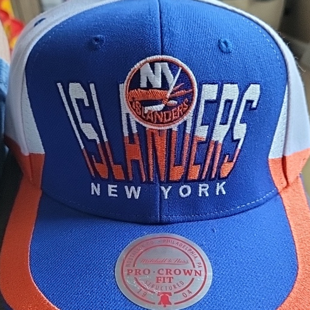 MITCHELL & NESS New York Islanders NHL Hockey Retro Snapback Hat Crown Fit Cap